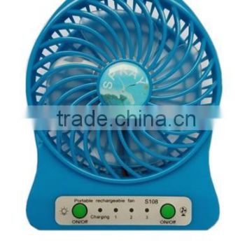 Strong Wind USB Fan /Portable Mini USB Fan/Rechargeable USB Fan For Coffice and Home