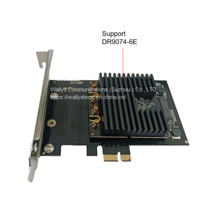 Wallys DR3G11 WiFi-modules-PCIe-adapter Linux AX200NGW Support QCN9074 photo-3