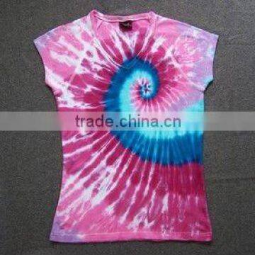 Cotton tie dye t-shirt