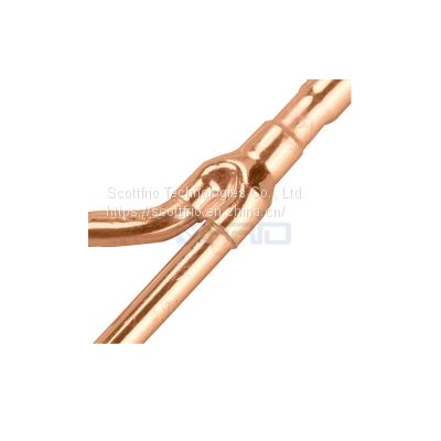 y branch connector lateral pipe connectors refnet y tee pipe fitting