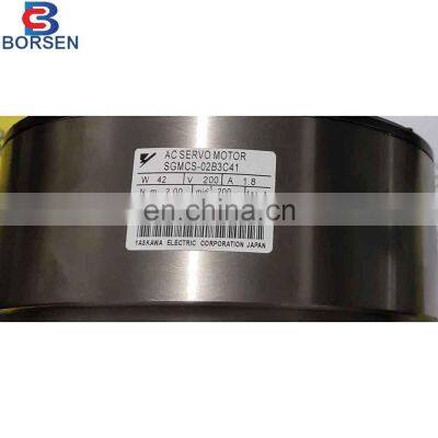 Original New Japan AC Servo Motor Price 42W Yaskawa SGMCS-02B3C41 photo-2