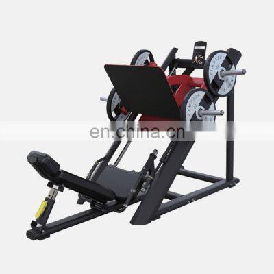 Commercial Gym Equipment Device Fitness Incline Squat Machine free weight plate Loaded Linear Leg Press