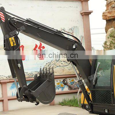 Wheel Type 75 8t Ton Mini Excavator With Quick Change Connector photo-5