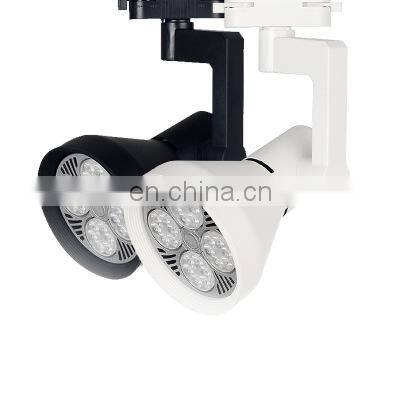 par30 led track light 20w 30w 40w 45w e27 par 30 spotlight lighting system exhibition jewellery