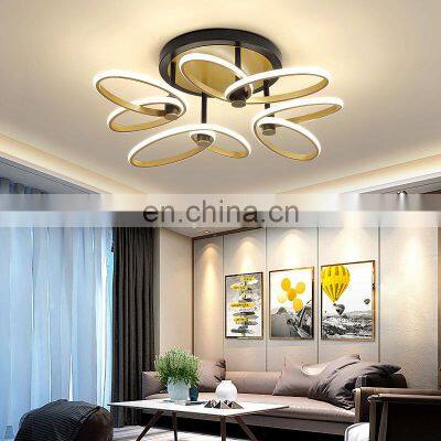 Flower Bedroom Ceiling Lamp Romantic Creative Kids Room Ceiling Light Modern LED Ceiling Lamp