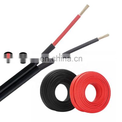 Solar cable twin core for H1Z2Z2-K solar wire solar cable 6mm 4mm2