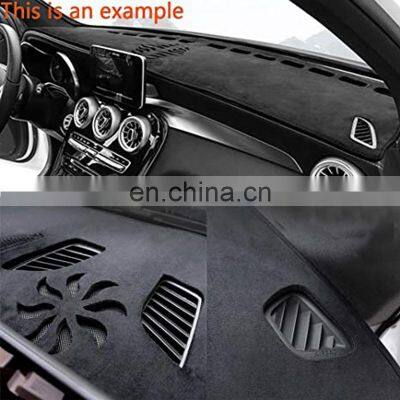 Durable Anti slip Leather SUV Car Dashboard cup food drink cell phone Mounting Pad Cover Mat for Hyundai Sonata 2011 2013 2014