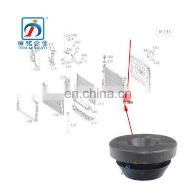 CAR SPARE PART B CLASS W246 PLASTIC LOWER SMALL BRACKET FOR RADIATOR 2465040012 photo-2