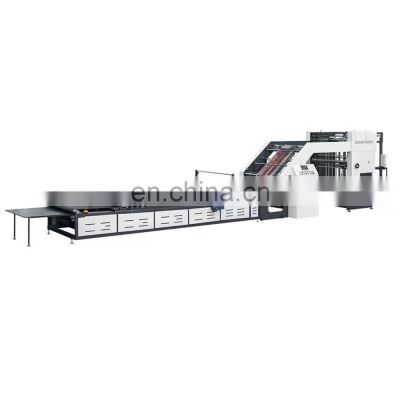 GFMH-1300 High Speed 5ply Semi Automatic Servo Flute Laminator Laminating Machine