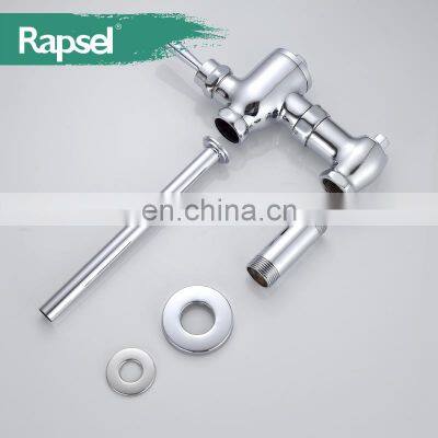 Quality Assurance Induction Delay Toilet Urinal Flush Valve Wall-mounted Button Delay Flush Toilet Valve photo-2