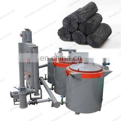 Hoist Type BBQ Wood Biochar Charcoal Continuous Carbonization Furnace Chamber photo-4