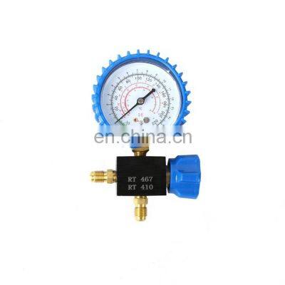 CT-466 ALA Aluminum Single Manifold Gauge Set HVAC Refrigeration System Auto Air Conditioner AC Charging Single Manifold Gauge photo-3