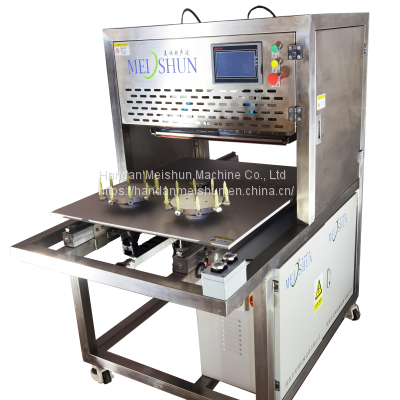 Frozen thousand layer cake Cutting machine ultrasound technology cake sandwich and pastry cutting Equipment