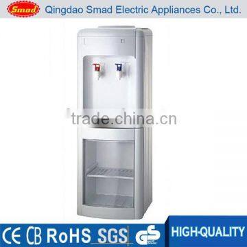 High Quality Floor Stand Hot and Cold Water Dispenser With Refrigerator photo-3