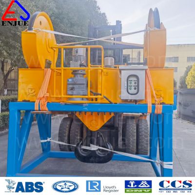 Forged Crane  Spare Parts Lifting Block Hook with Electric Hydraulic Motor Swivel Unit 63ton Customized Crane Hook Block Group