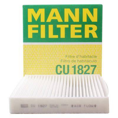 Original Genuine MANN Cabin Filter Car Engine Filter CU1827  80291-SAA-E01 For HONDA