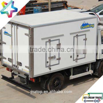 Double Temperature Adjustable Partition Wall Refrigerated Truck Light Duty NPR Chassis Ice Cream Yogurt Reefer Truck photo-6