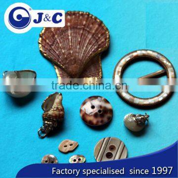 spiral shape shell buttons,fan shape shell buttons