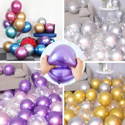 Low Price China Manufacturer Type of Metal Metalized Inflatable Helium Latex Metallic Colors Chrome Ballon Balloon