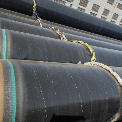 China PAI5L Spiral Steel Pipe 3LPE Anti Corrosion Processing Plant