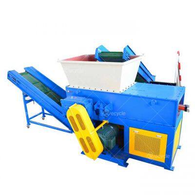Automatic Single Shaft Shredding Machine Featuring Durable Crushing Blades Customizable Screen Sizes