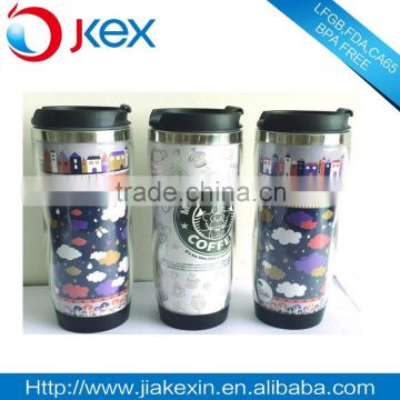 Double Wall Travel Stainless Steel Thermo Mug