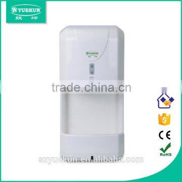 Factory whosale automatic hand dryers with tray hotel restaurant infrared sensor hand blow dryer customized plug hand dryer