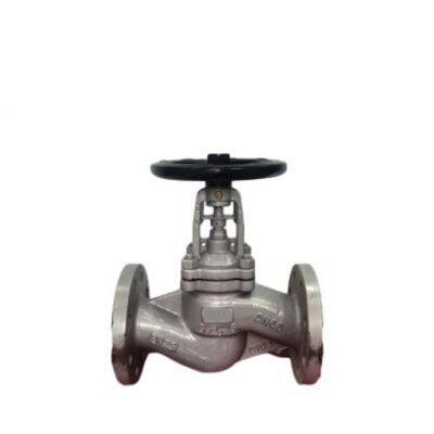 DIN Industrial GG25 GGG40 Pn16 Globe Valve Bellows Seal Globe Valve RF Flange SS Seat Globe Gate Valve photo-5