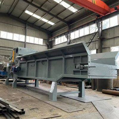 Electric Wood Chipper Machine 15KW Motor for Efficient Log Processing
