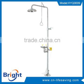 Manufacturer!!! stainless steel eyewash, portable emergency shower station, wash station