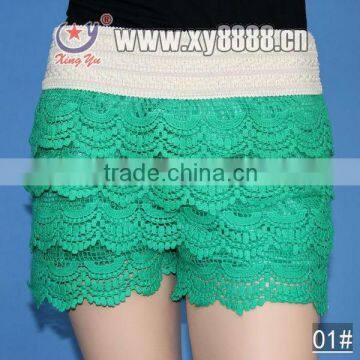 New Product for 2013 Girls Lace Shorts