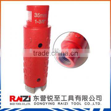 1-3/8"Premium Dry/Wet Diamond Core Drill Bits With Electroplated Side Protection