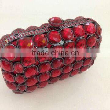 2013 lady evening bags crystal clutch wholesale