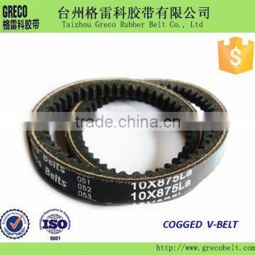 three rubber v belt