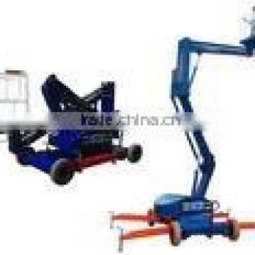 8m eletric mobile drive crank crank arm lift platform