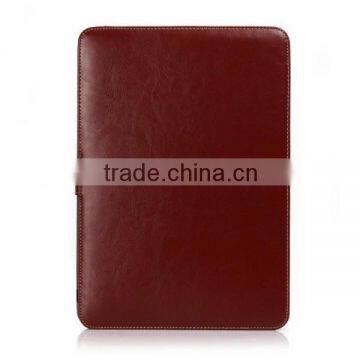 China Factory  Genuine Leather Covers for iPad Air 2