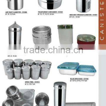 Stainless Steel Storage Spice Jar