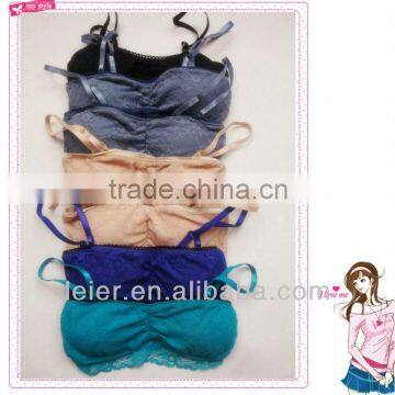 Fashion Strapless Bra W/ Thong Set