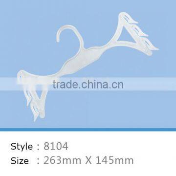 High Quality 3 Pack Plastic Clothes Hanger for Underwear and Bra