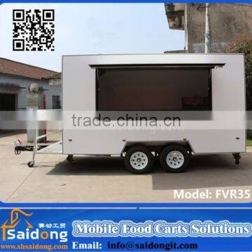 New style mobile food trailer/mobile food vending trailer/mobile hot dog vending trailer design