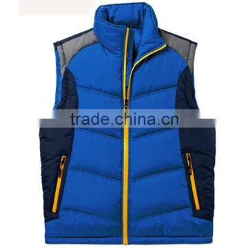 wholesale custom men 100% polyester warning vest for winter