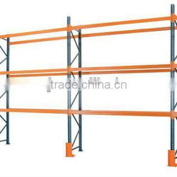 Heavy duty pallet racking system