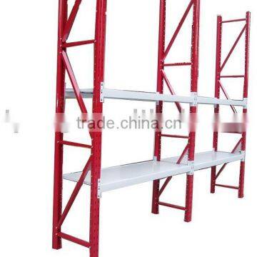 Suzhou top commercial storage rack metal rack for hypermarket