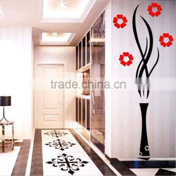 Laser cutting acrylic parts wall decoration