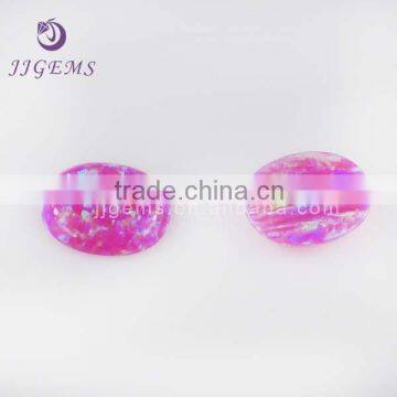 Diy Jewelry beads synthetic pink opal beads