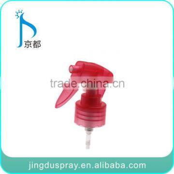 plastic vifrification rose red mini trigger sprayer JD-203B