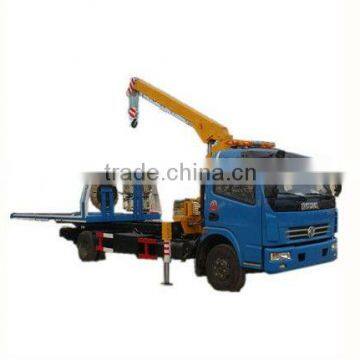 Dongfeng Duolika wrecker truck with crane