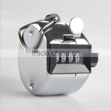 Metalic Hand Held c Tally metal Counter with 4 Digits 0000-9999