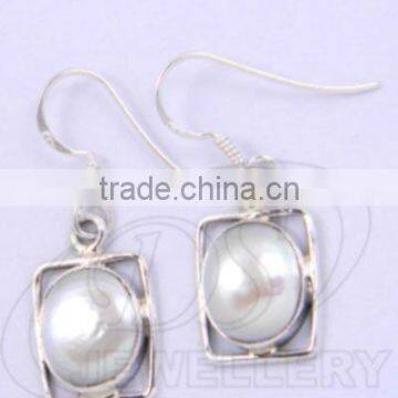 925 Silver Jewellery sterling silver earrings pearl earrings stock earrings