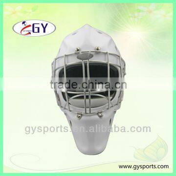 ABS PE hockey helmets floorball helmets stainless steel cage